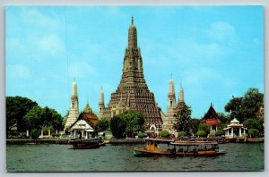 Bangkok Thailand  Wat Arun  Temple of Dawn  Postcard