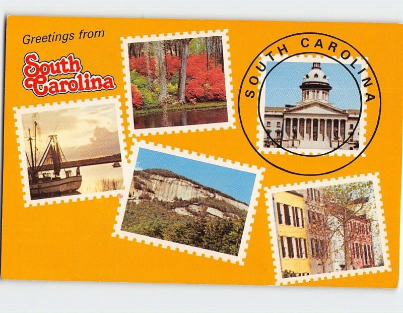 Postcard Greetings from South Carolina