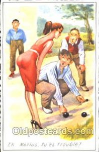 Lawn Bowling Unused 