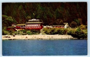 GUERNEVILLE, California CA ~ Roadside RUSSIAN RIVER INN Sonoma County Postcard