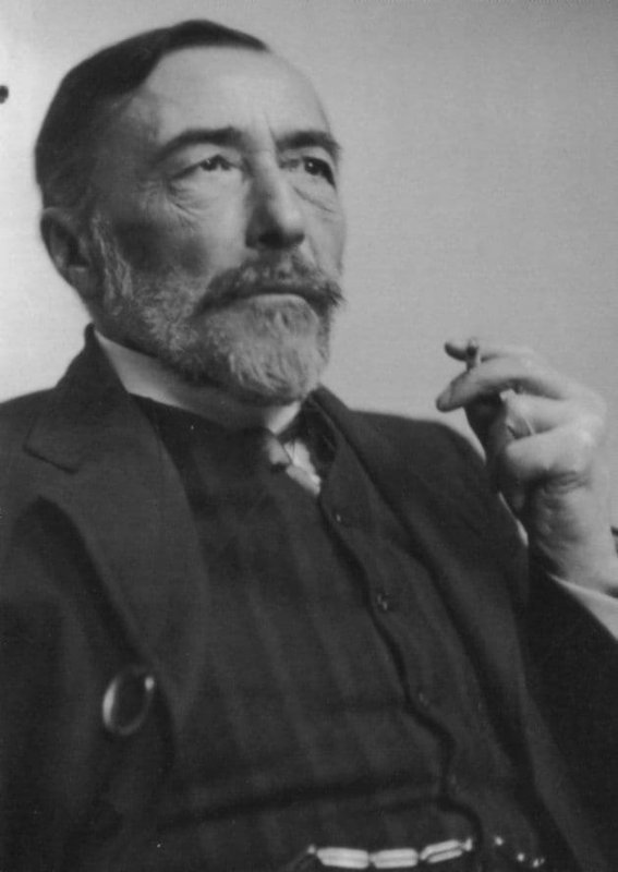 Joseph Conrad Heart Of Darkness Book Author Stunning Portrait Postcard