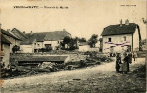 CPA VELLE-le-CHATEL Place e la Mairie (868830)