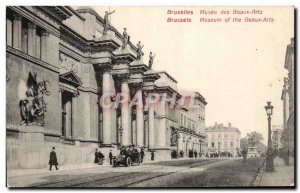 Old Postcard Brussels Fine Arts Museum