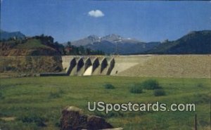 Olympus Dam - Big Thompson River, Colorado CO Postcard