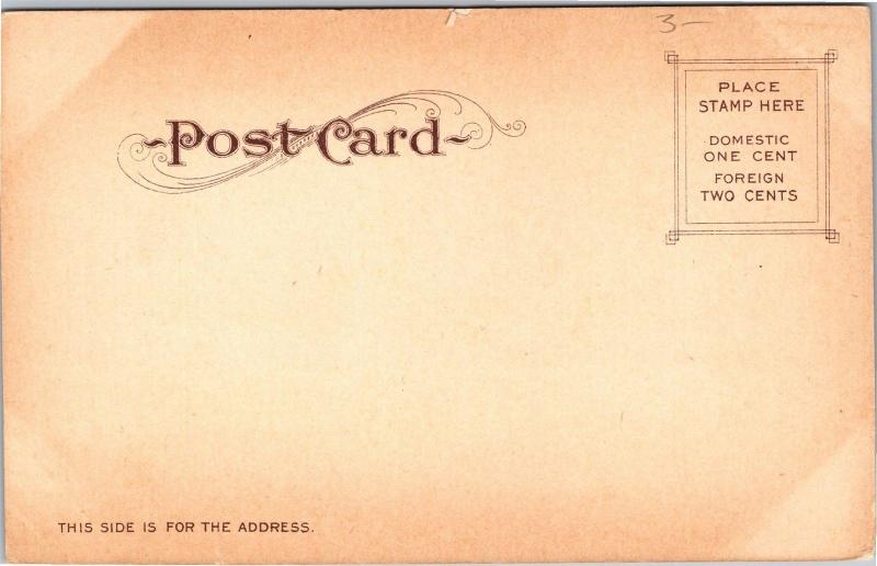 Chemistry Building, Stanford University California Pre-1908 UDB Postcard L12