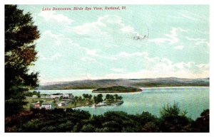 Postcard PANORAMIC SCENE Rutland Vermont VT AP6891