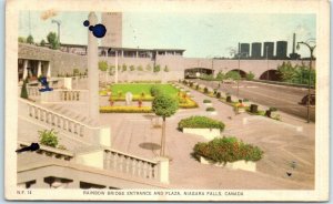 M-3065 Rainbow Bridge Entrance and Plaza Niagara Falls Canada