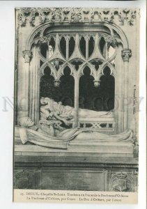 438008 FRANCE Dreux Chapelle Saint-Louis tomb duchesse dOrleans Old postcard