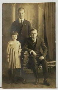 RPPC 1918 The Moseng Children Postcard H12