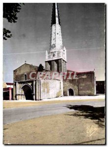 Postcard The Old IThe De Re (Chte Ms.) The church and its steeple Caractistique