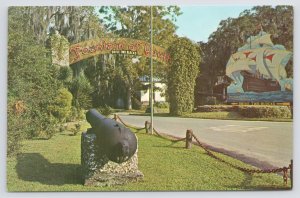 S A 7~San Marco Avenue Entrance To Fountain Of Youth~St Augustine FL~Tourist~Vtg