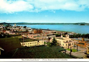 Canada British Columbia Prince Rupert Panoramic View