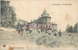 Postcard The Old Picturesque Auvergne Brassac les Mines Chateau Bergouhade