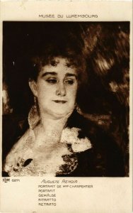 CPA Musée de Luxembourg A. RENOIR Portrait de Mme Charpentier (866484)