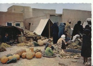 Morocco Postcard - Folklore - Marche Aux Legumes - Ref 20509A