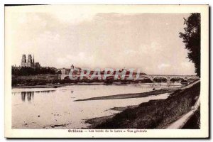 Old Postcard Orleans edges of Lotre General view