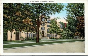 postcard High School, Columbus Wisconsin