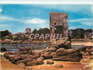 'The Modern Postcard Ploumanach Cote de Granit Rose Oratory StGuirec and Napo...