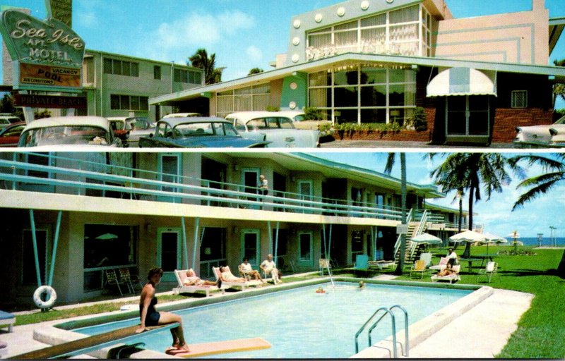 Florida Pompano Beach Sea Isle Apartment Motel