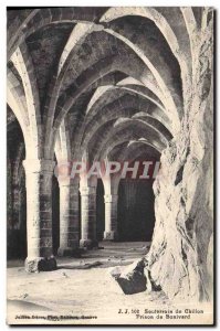 Old Postcard Chillon Underground Prison Bonivard