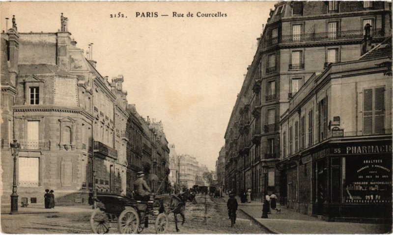 CPA PARIS 8e - Rue de Courcelles (75504)