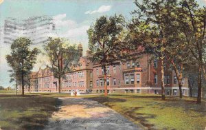Millikin University Decatur Illinois 1909 postcard