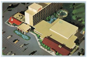 1987 Howard Johnson's Airport Hotel Toronto Ontario Canada Posted Postcard