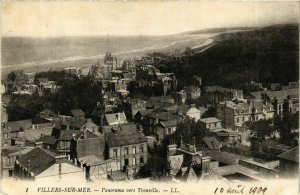 CPA VILLERS-sur-MER Panorama vers TROUVILLE (982020)