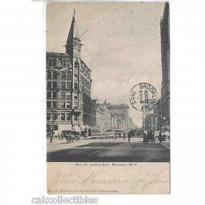 Main Street,Looking East-Rochester,New York 1905