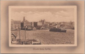 Postcard Circular Quay Sydney Australia