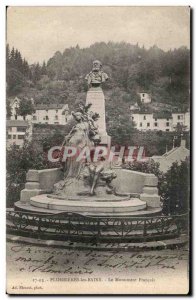 Old Postcard Plombieres Les Bains French Monument