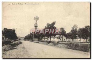 Old Postcard Chalons Camp Lighthouse and barracks
