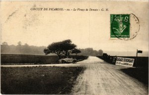 CPA Cirquit de Picardie - Le Virage de Demuin (515260)