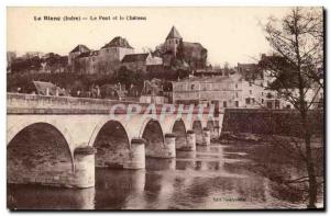 The White Old Postcard THE bridge and castle