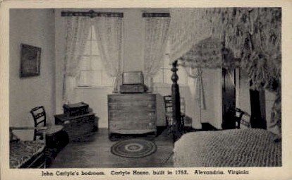 John Carlyle's Bedroom - Alexandria, Virginia