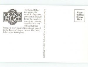 Chrome THEATER SCENE Branson Missouri MO AH4475