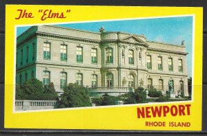 Rhode Island, Newport - The Elms Chateaus - [RI-120]