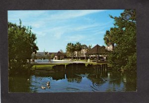 FL French & Spanish Quarters Apartments Justina Rd Jacksonville Florida Postcard