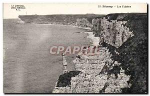 Fecamp Old Postcard Cliffs