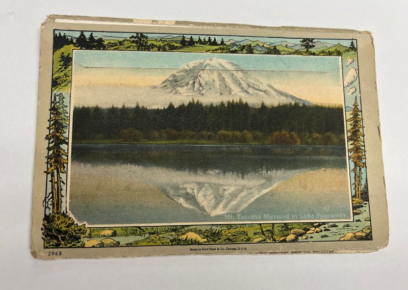 Souvenir Postcard Folder Tacoma the Lumber Capital of America