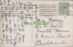 Genealogy Postcard - Osbon?, 8 Marine Crescent, Bexhill On Sea, Sussex GL1391