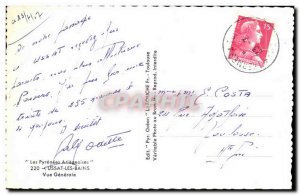 Ussat les Bains Modern Postcard General view