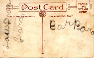 Levant, Maine - Farmer with Hay at his Barn - c1920