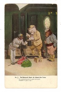 Roosevelt Bears   (Stern, First Series, 1906. No. 2) Aboard the Train