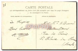 Old Postcard Louvigne Desert Castle Monthorin The area around Fougeres