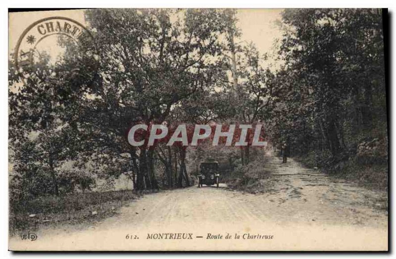 Postcard Old Route Montrieux Chartreuse