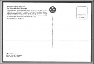 Virginia, Arlington Robert E Lee House - [VA-180X]