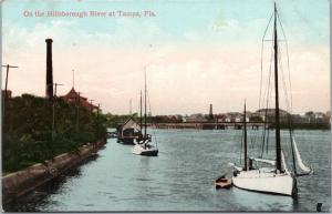 On the Hillsborough River at Tampa, Florida - boats