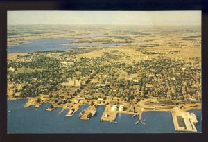 Charlottetown, Prince Edward Island, Canada Postcard, Aerial View Of City