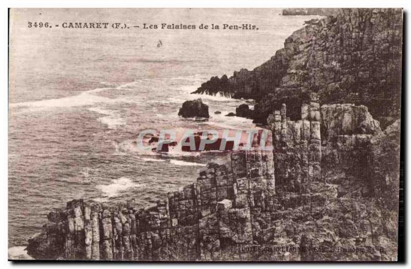 Camaret sur Mer - The cliffs of Pen-Hir - Old Postcard